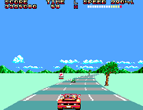 Outrun on Master System